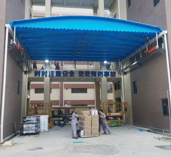 Những vấn đề cần lưu ý khi đặt làm mái che kho hàng