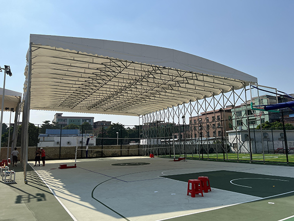 Mái che di động đẩy kéo