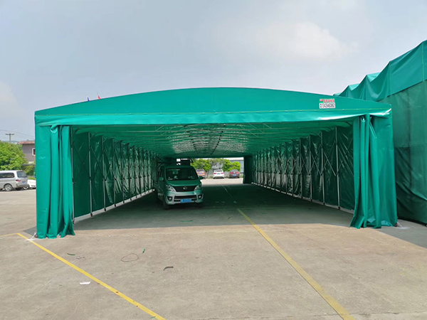 Mái che di động đẩy kéo